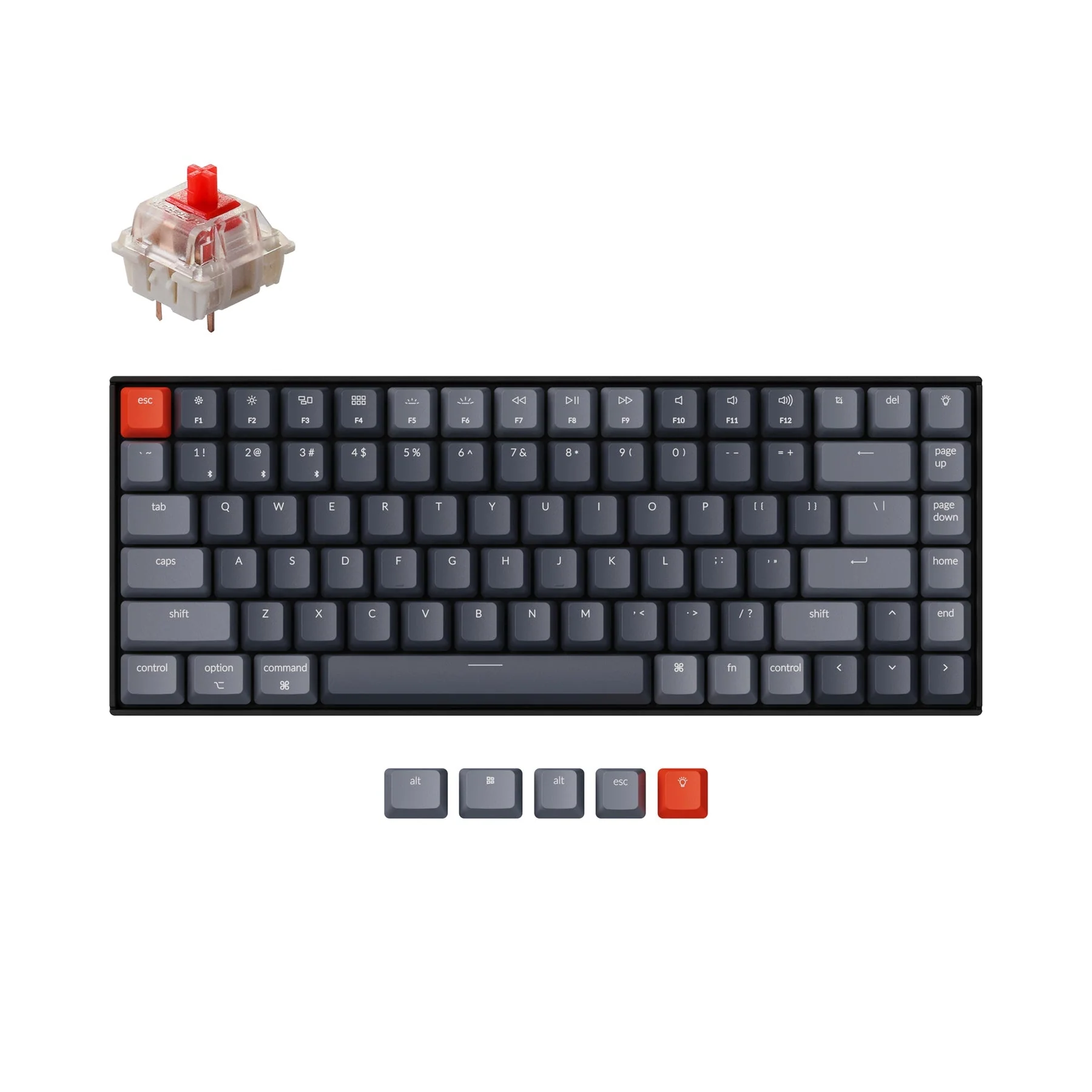 Keychron K2 Wireless Mechanical Keyboard Version 2 (US ANSI Layout) - Image 7