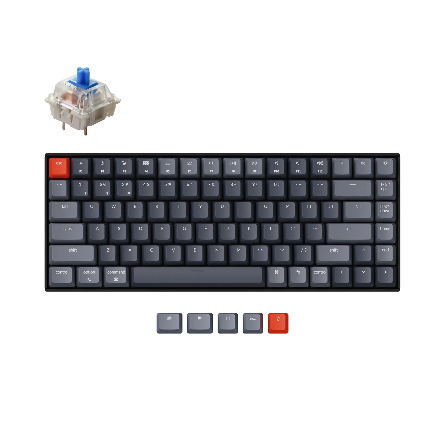 Keychron K2 Wireless Mechanical Keyboard Version 2 (US ANSI Layout) - Image 8