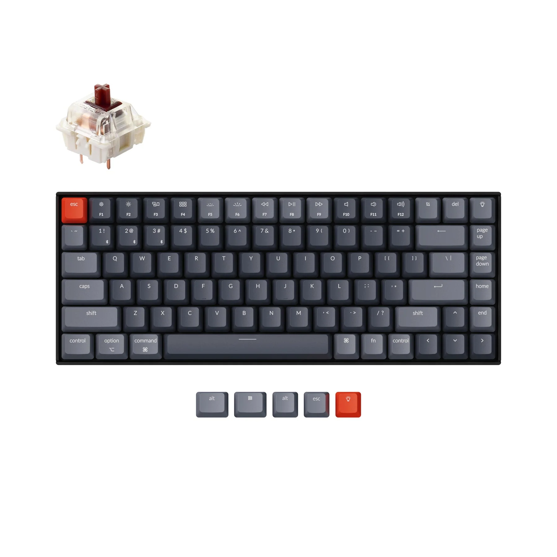 Keychron K2 Wireless Mechanical Keyboard Version 2 (US ANSI Layout) - Image 9