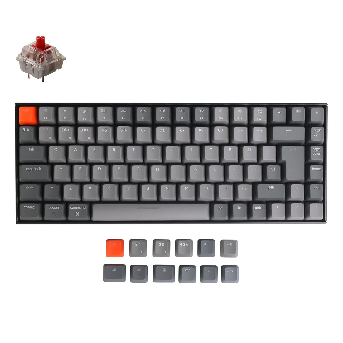 Keychron K2 Wireless Mechanical Keyboard (UK ISO Layout) - Version 2 - Image 3