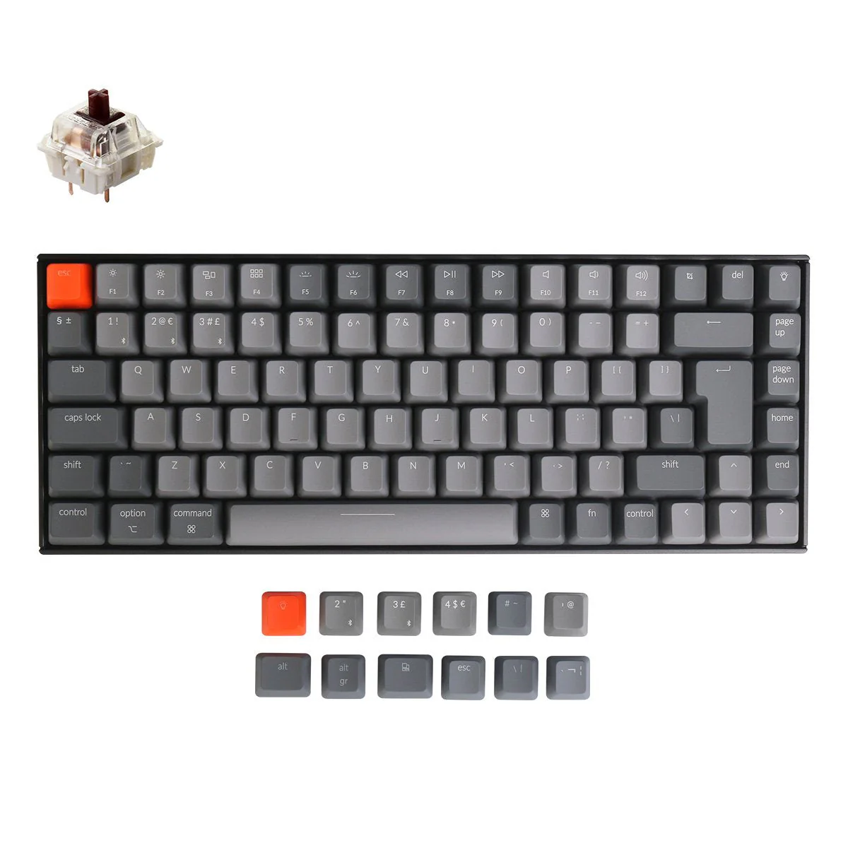 Keychron K2 Wireless Mechanical Keyboard (UK ISO Layout) - Version 2 - Image 5