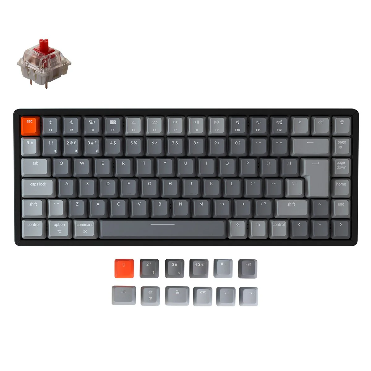 Keychron K2 Wireless Mechanical Keyboard (UK ISO Layout) - Version 2 - Image 6