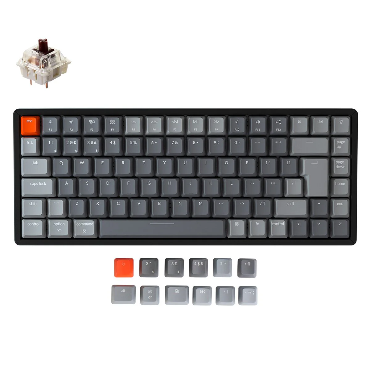 Keychron K2 Wireless Mechanical Keyboard (UK ISO Layout) - Version 2 - Image 8