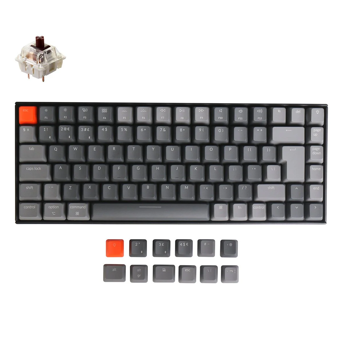Keychron K2 Wireless Mechanical Keyboard (UK ISO Layout) - Version 2 - Image 9