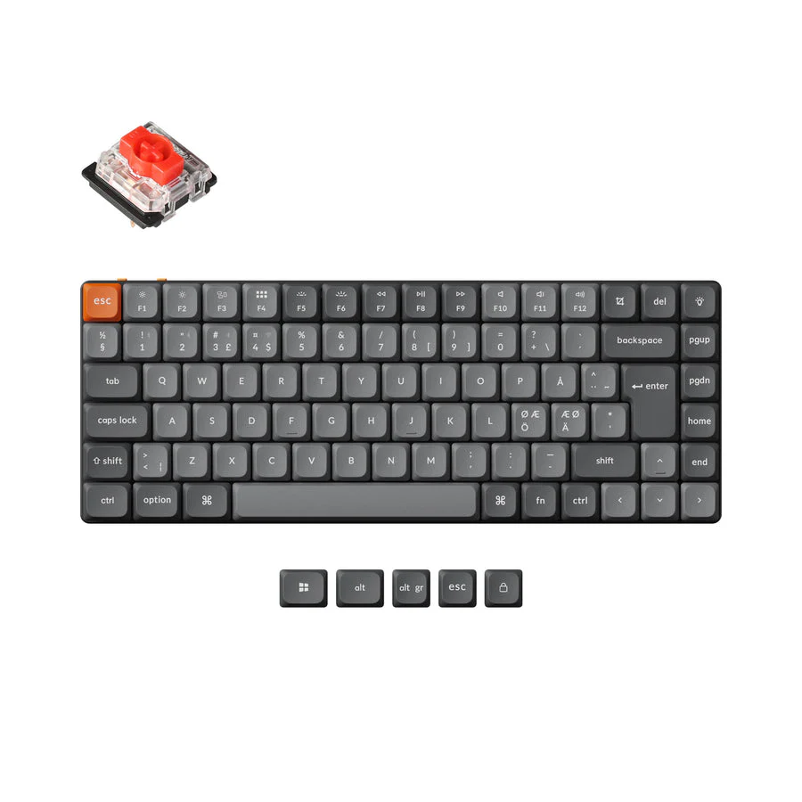 Keychron K3 Max QMK/VIA Wireless Custom Mechanical Keyboard ISO Layout Collection - Image 7
