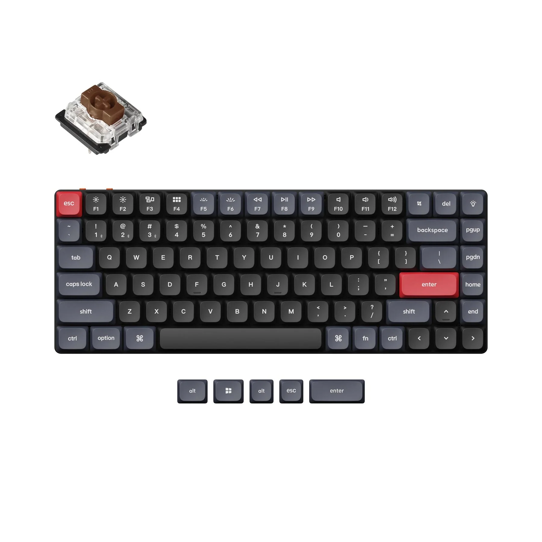 Keychron K3 Pro QMK/VIA Wireless Custom Mechanical Keyboard (US ANSI Layout) - Image 3