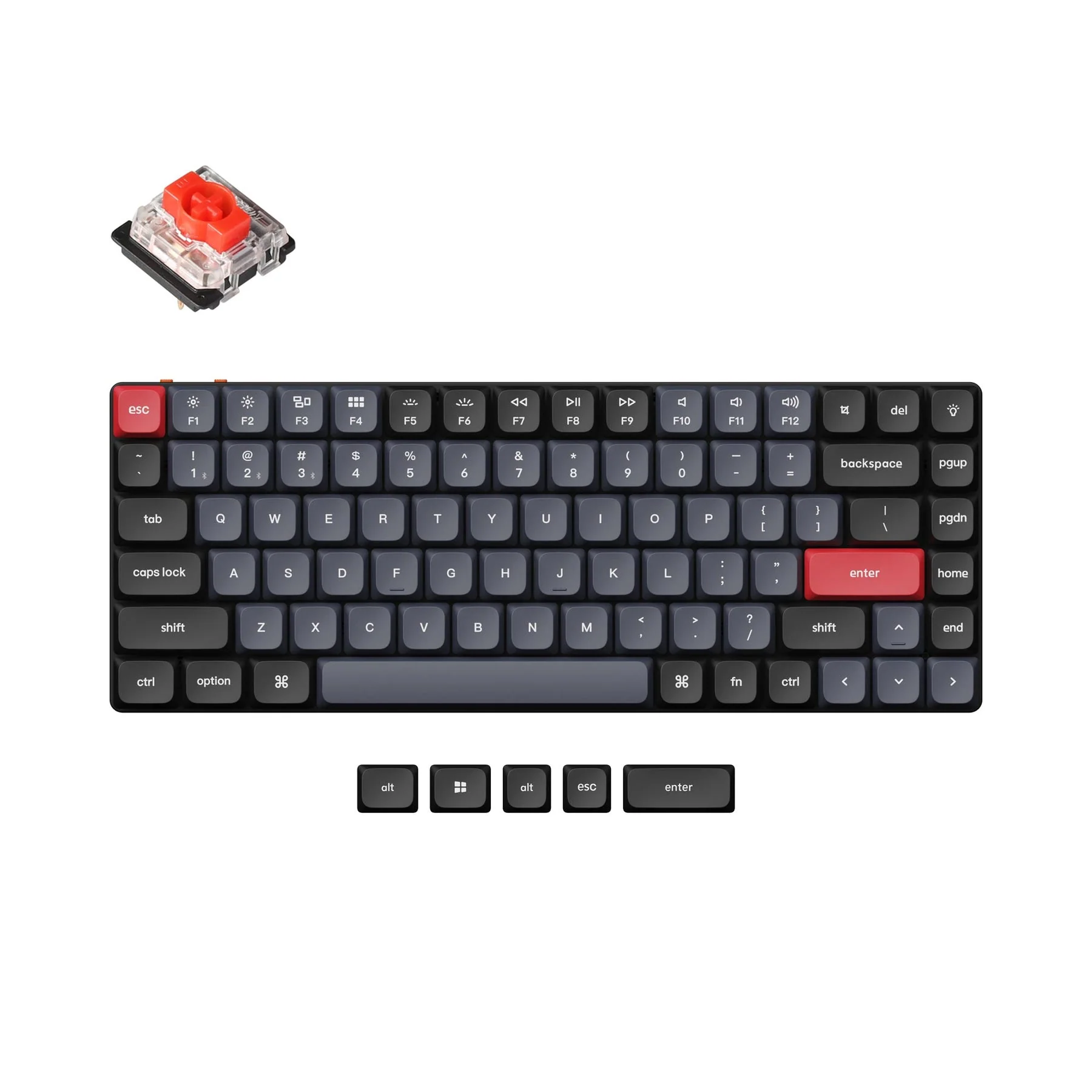Keychron K3 Pro QMK/VIA Wireless Custom Mechanical Keyboard (US ANSI Layout) - Image 4