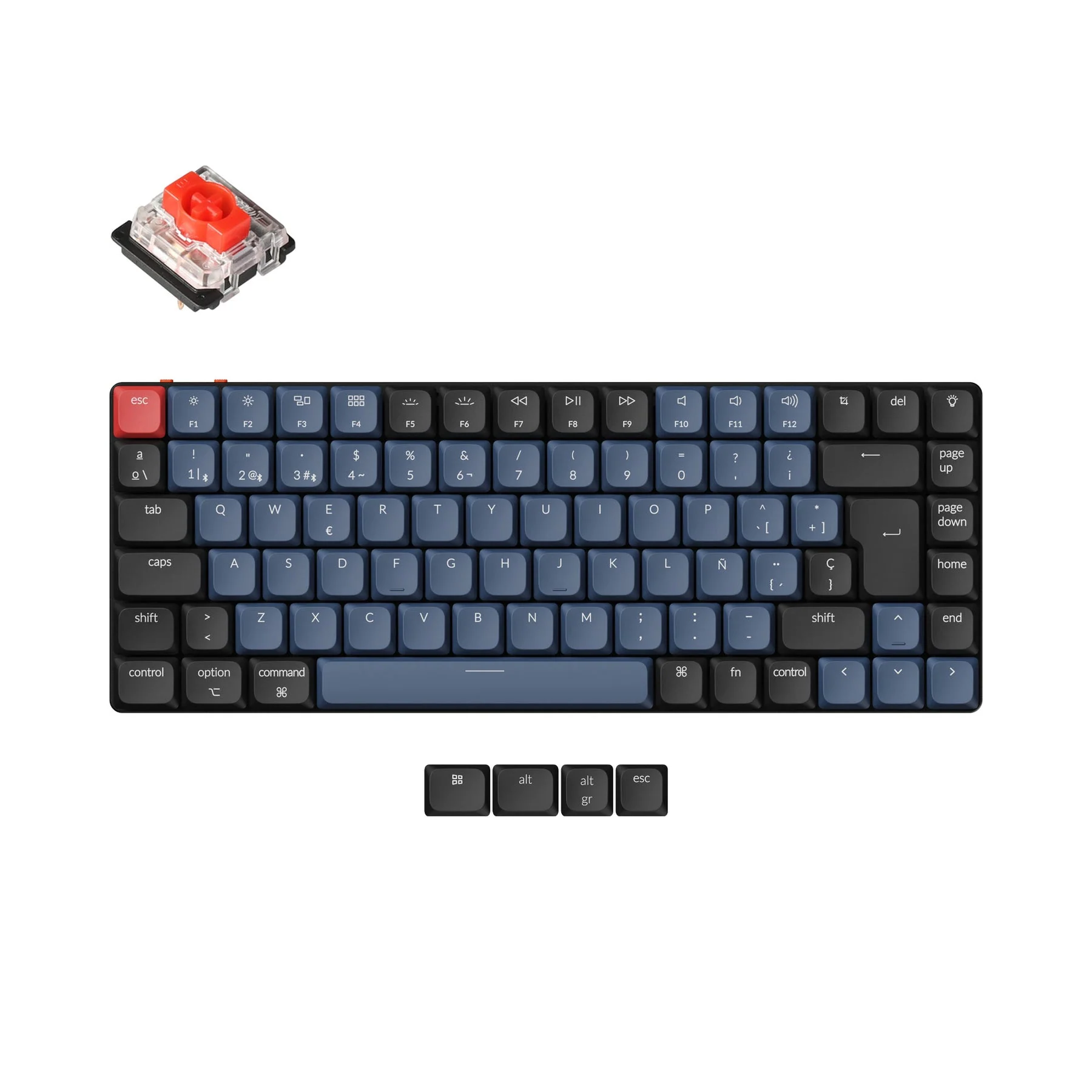 Keychron K3 Pro QMK/VIA Wireless Mechanical Keyboard ISO Layout Collection - Image 11
