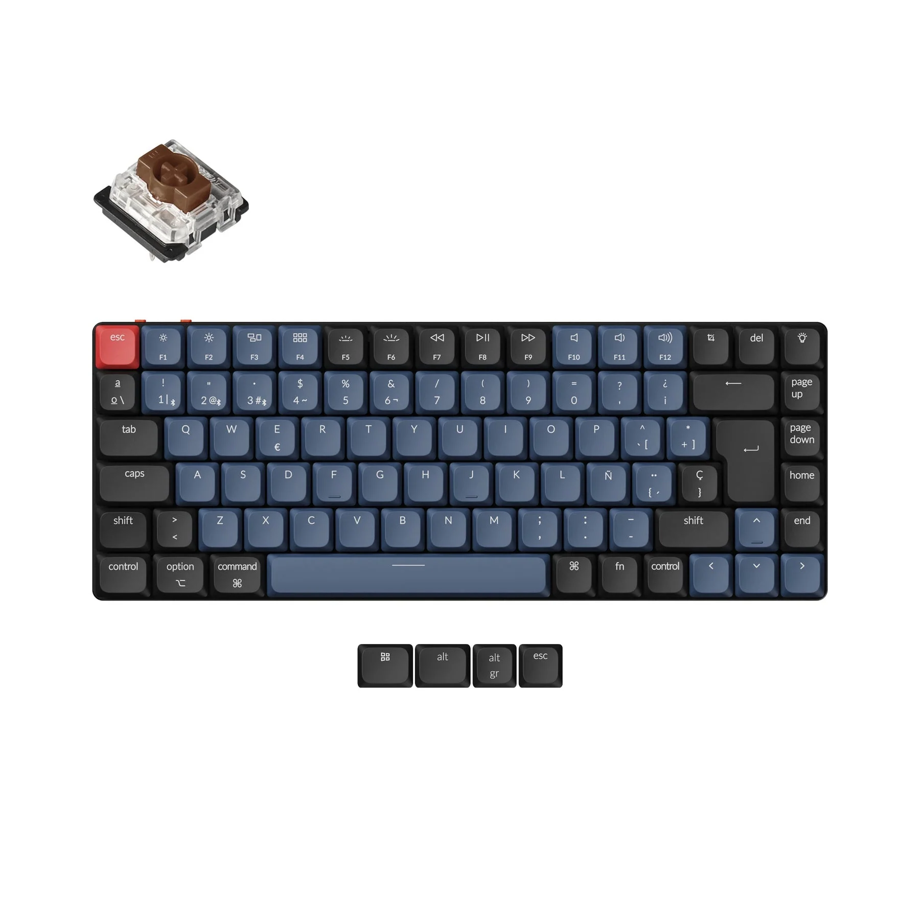 Keychron K3 Pro QMK/VIA Wireless Mechanical Keyboard ISO Layout Collection - Image 12