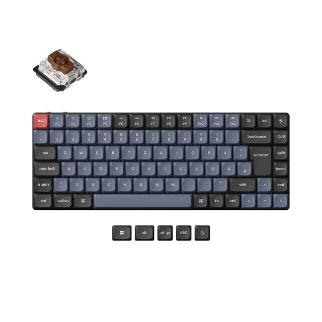Keychron K3 Pro QMK/VIA Wireless Mechanical Keyboard ISO Layout Collection - Image 16