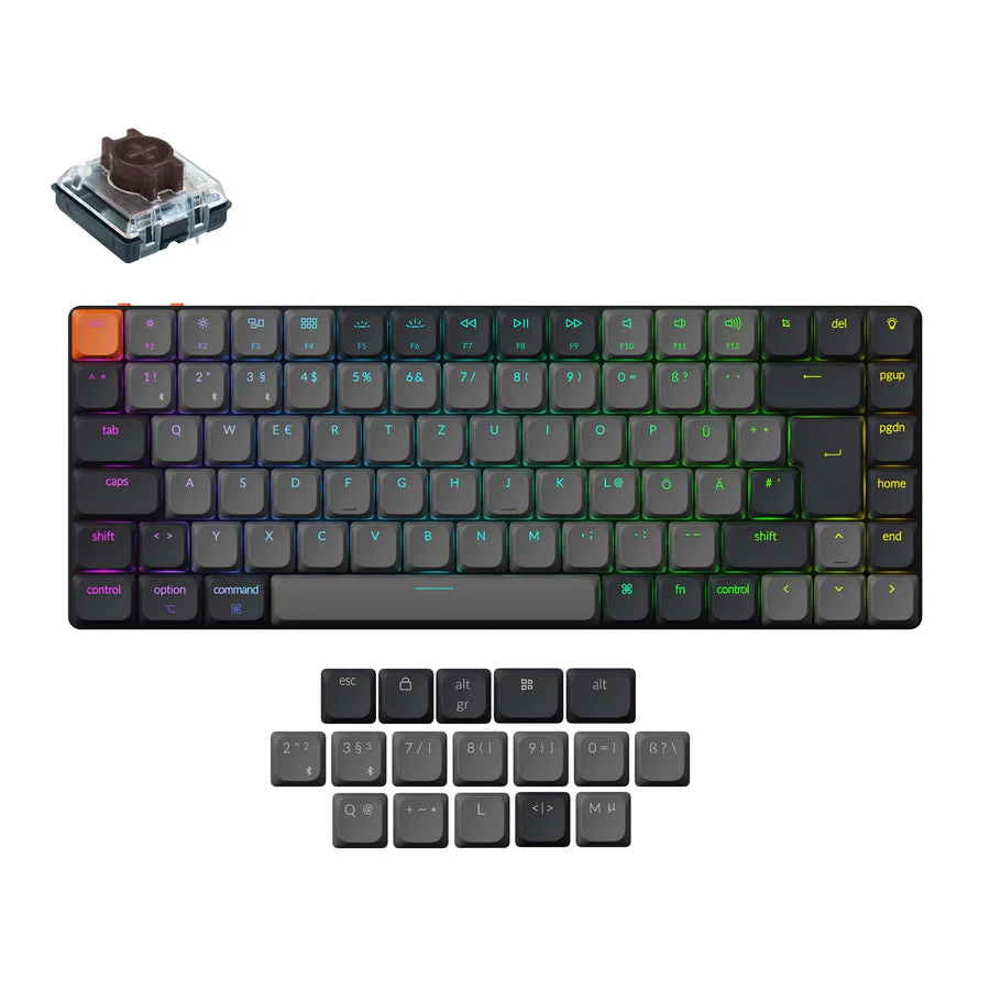 Keychron K3 QMK Wireless Mechanical Keyboard (ISO Layout) - Version 3 - Image 5