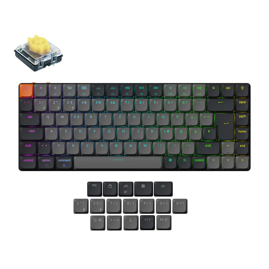 Keychron K3 QMK Wireless Mechanical Keyboard (ISO Layout) - Version 3 - Image 6