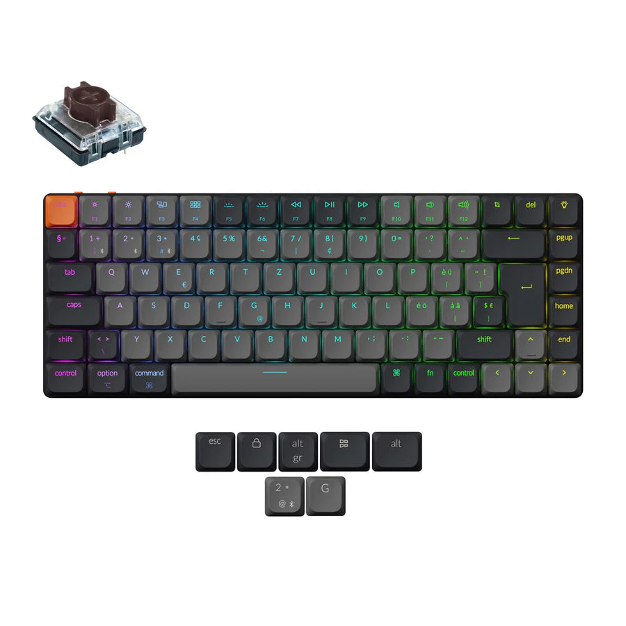 Keychron K3 QMK Wireless Mechanical Keyboard (ISO Layout) - Version 3 - Image 8