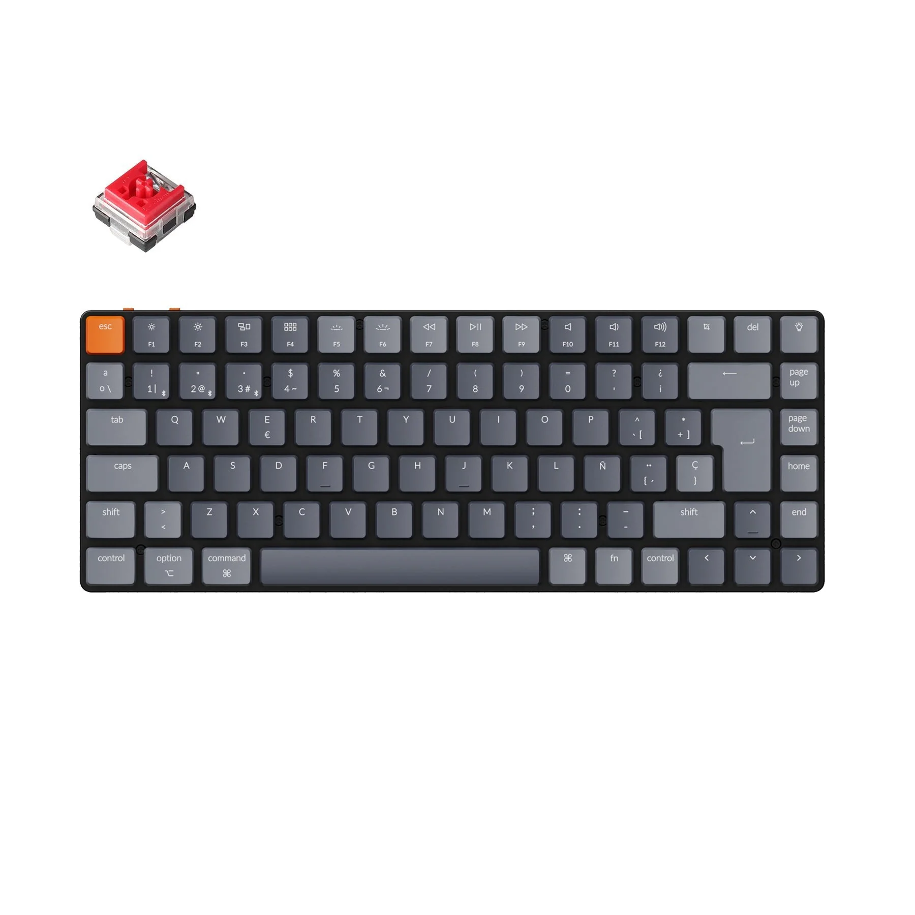 Keychron K3 Ultra-slim Wireless Mechanical Keyboard (ES ISO Layout) - Version 2 - Image 3