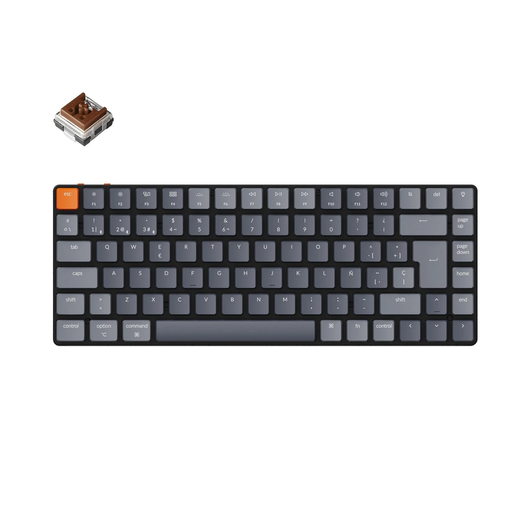 Keychron K3 Ultra-slim Wireless Mechanical Keyboard (ES ISO Layout) - Version 2 - Image 4