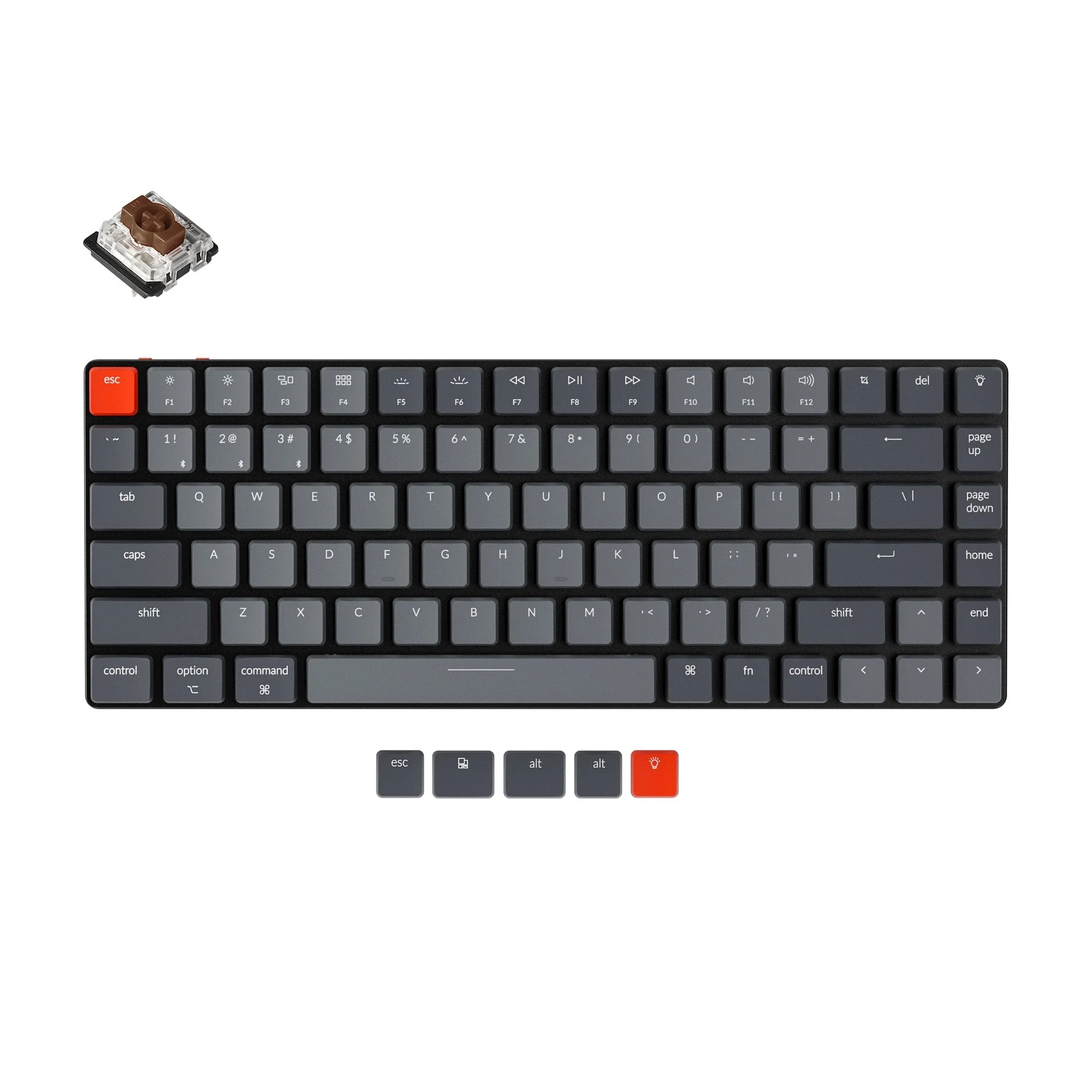 Keychron K3 Ultra-slim Wireless Mechanical Keyboard  (US ANSI Layout) -Version 2 - Image 3