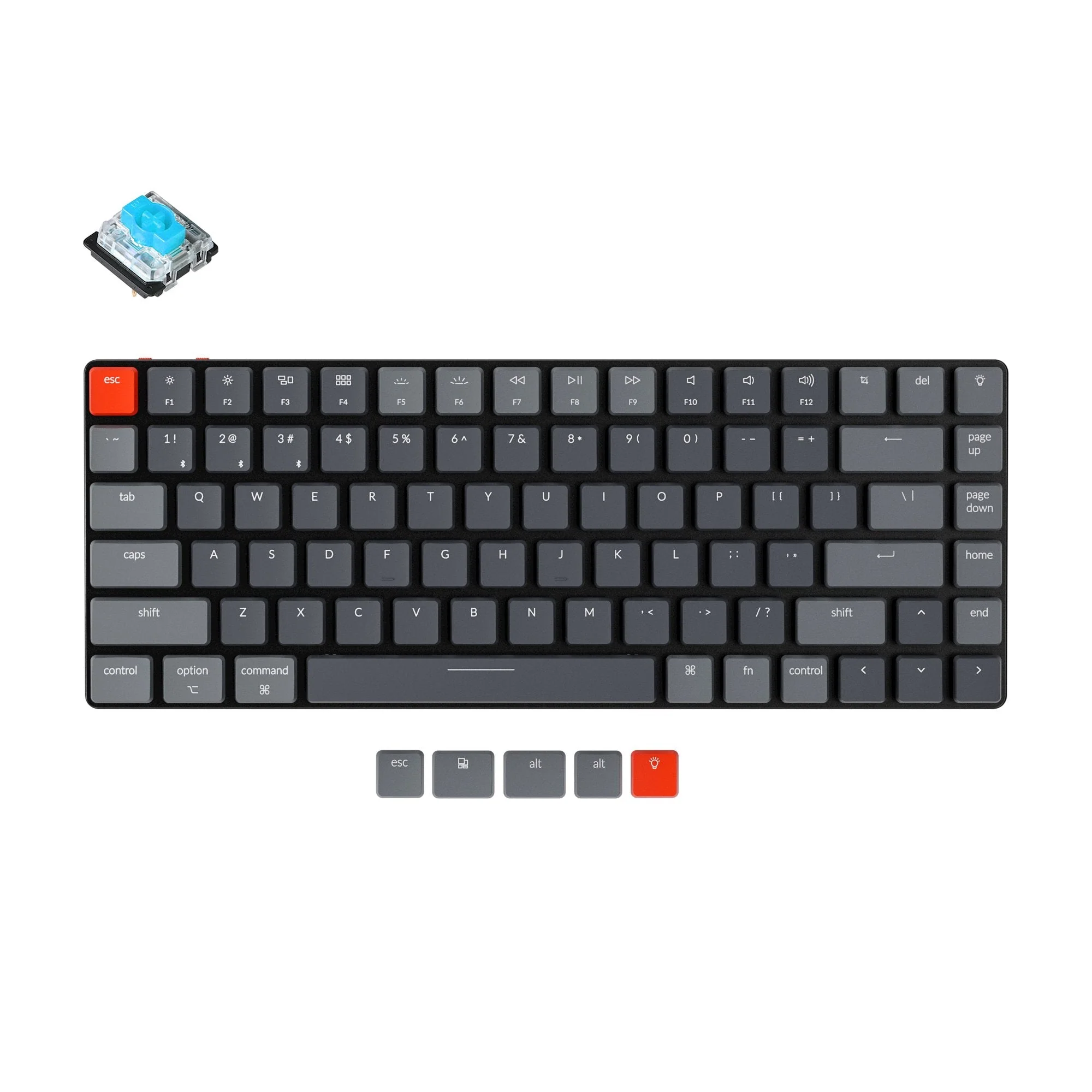 Keychron K3 Ultra-slim Wireless Mechanical Keyboard  (US ANSI Layout) -Version 2 - Image 5