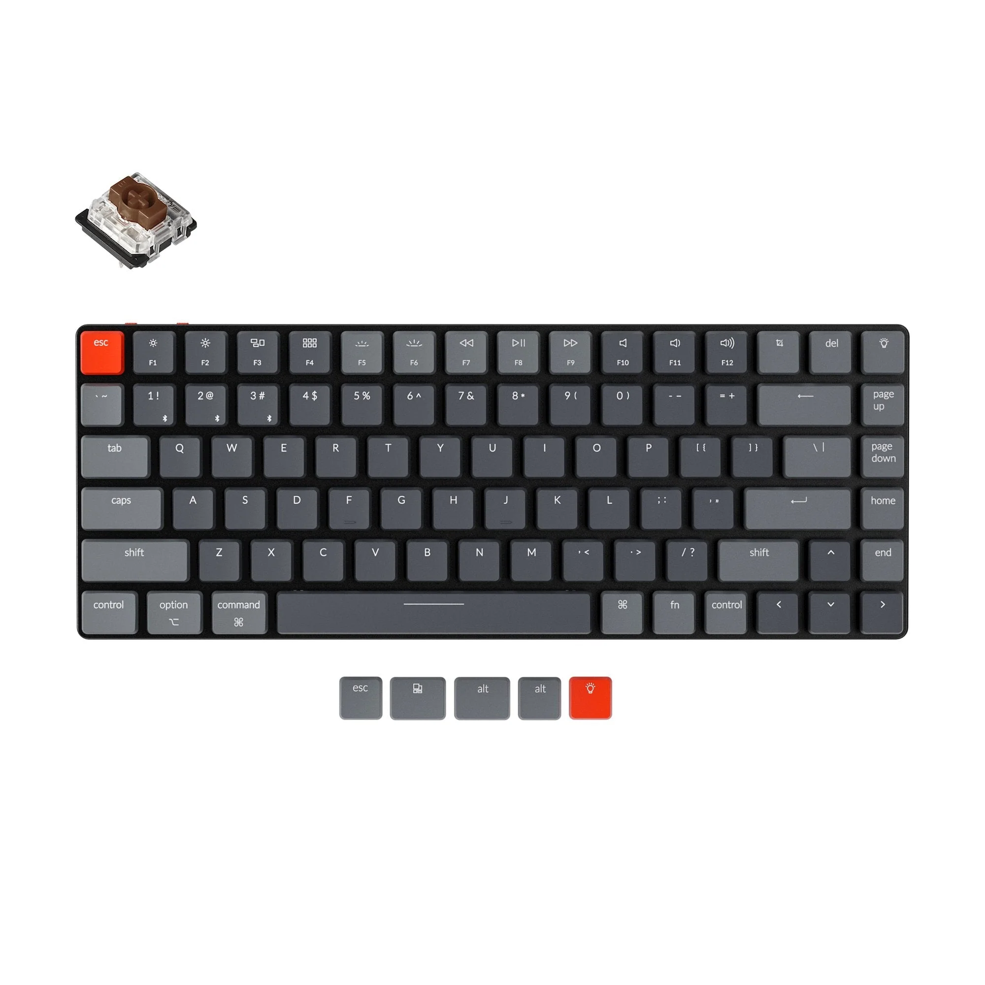 Keychron K3 Ultra-slim Wireless Mechanical Keyboard  (US ANSI Layout) -Version 2 - Image 6