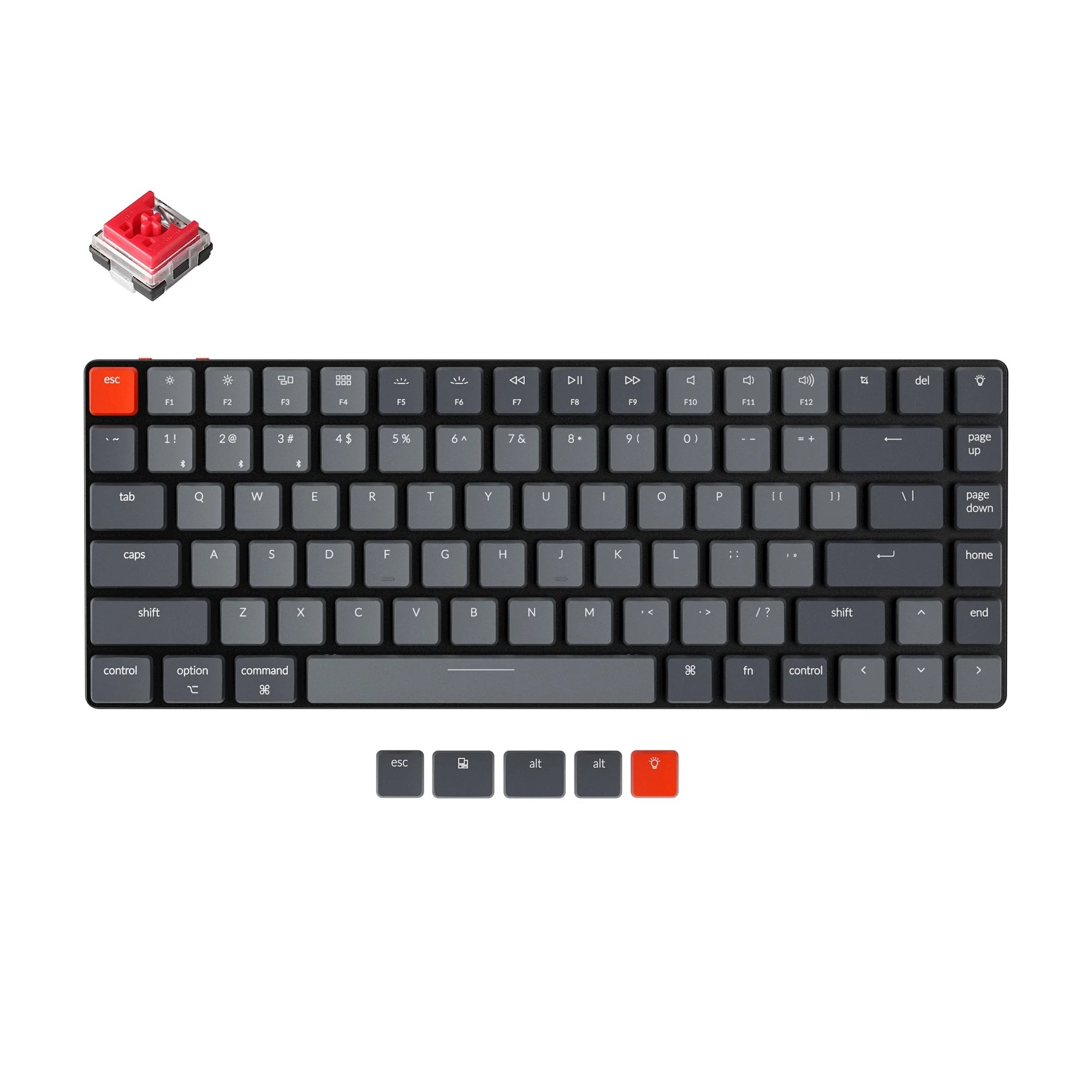 Keychron K3 Ultra-slim Wireless Mechanical Keyboard  (US ANSI Layout) -Version 2 - Image 7