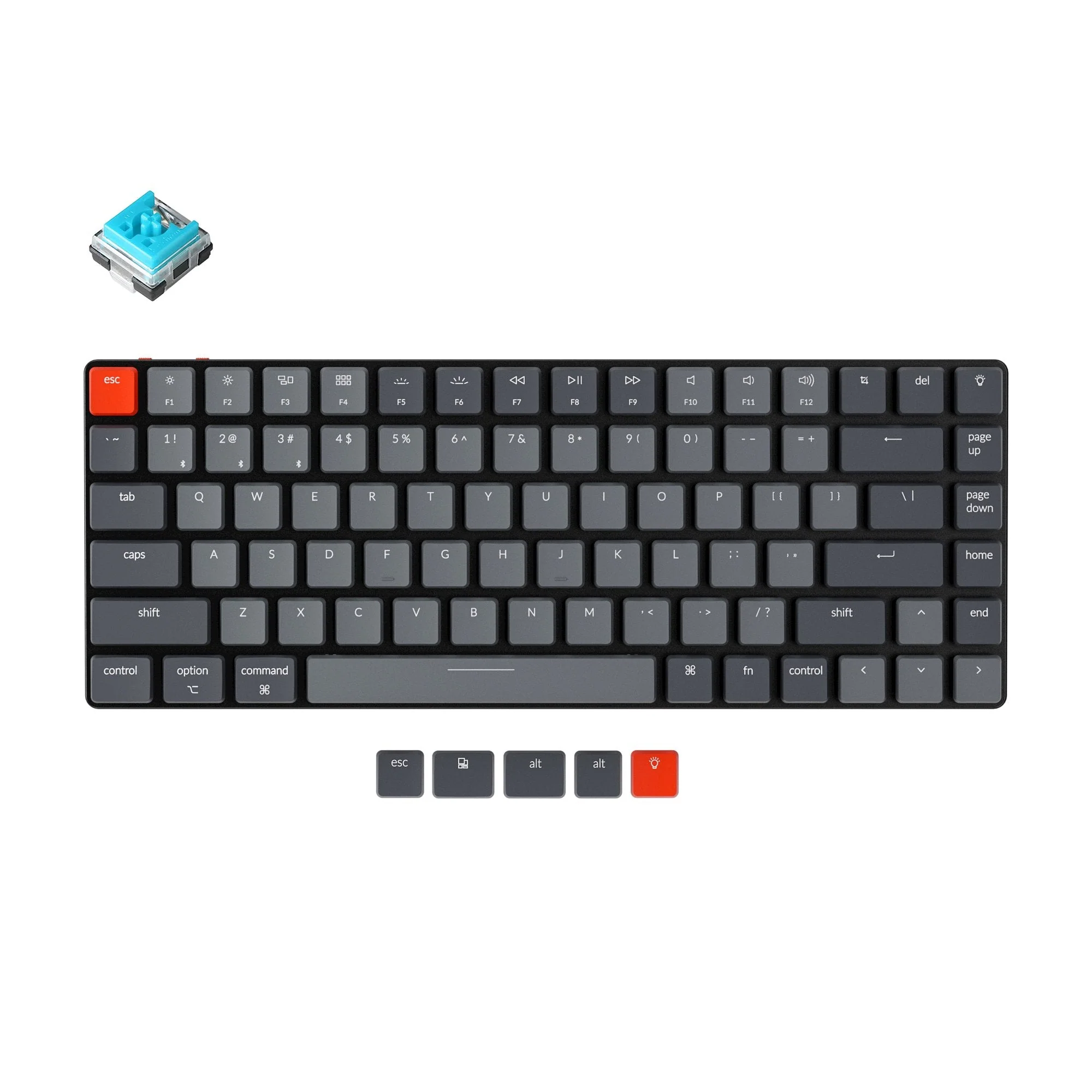 Keychron K3 Ultra-slim Wireless Mechanical Keyboard  (US ANSI Layout) -Version 2 - Image 8