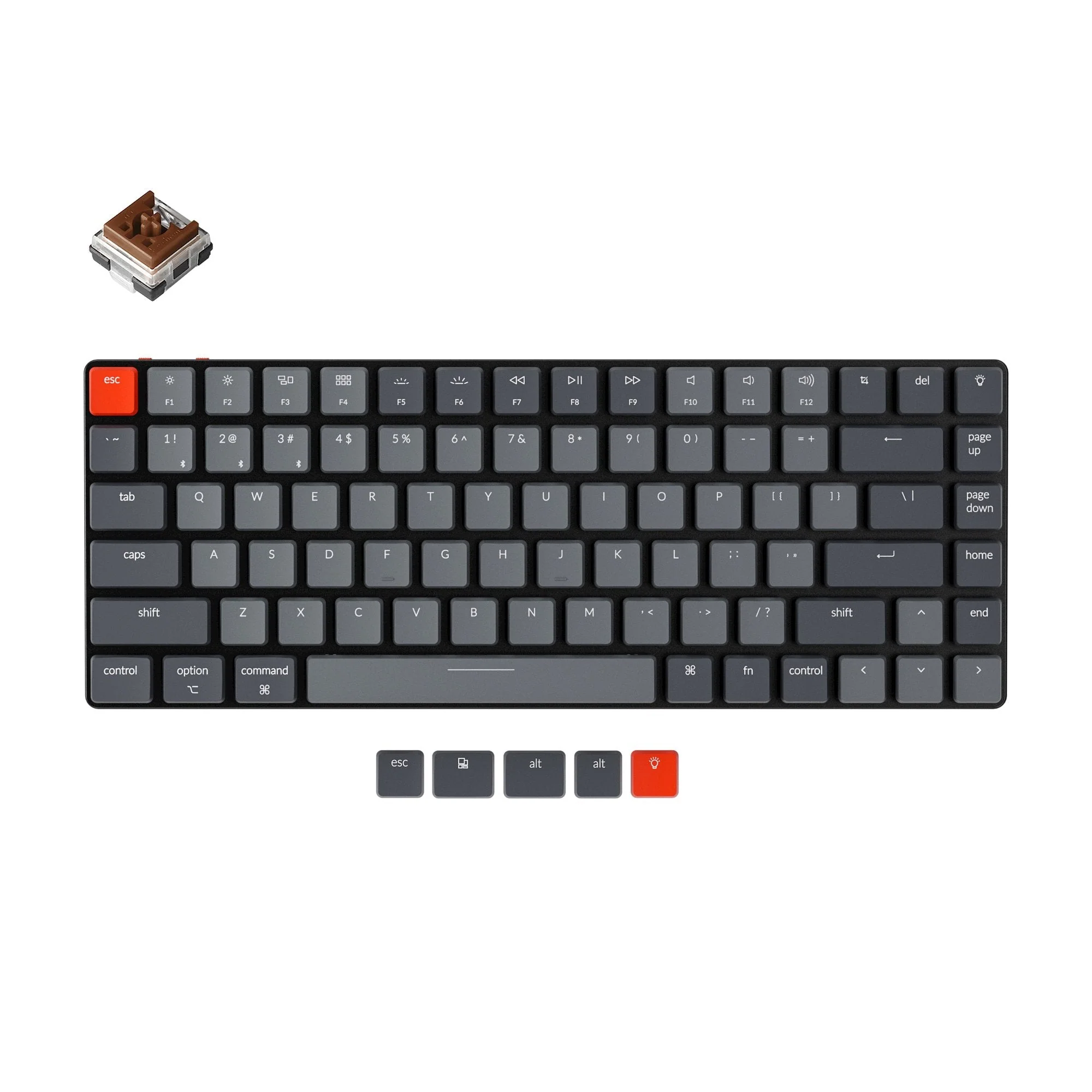 Keychron K3 Ultra-slim Wireless Mechanical Keyboard  (US ANSI Layout) -Version 2 - Image 9