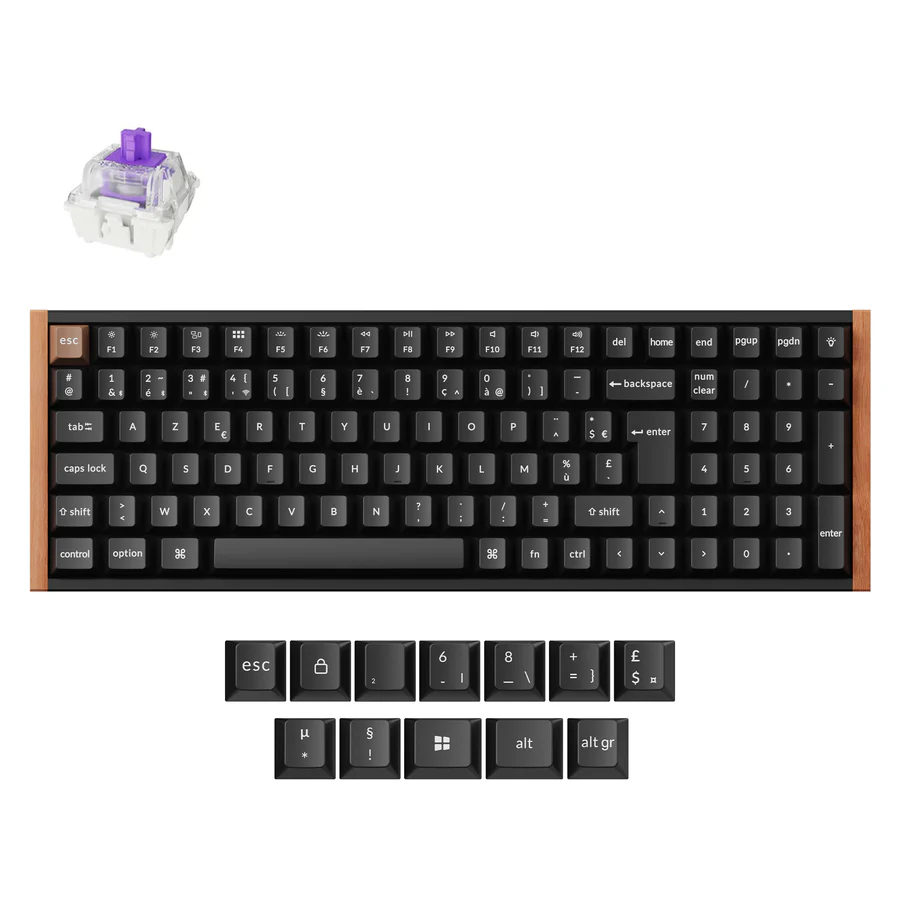 Keychron K4 HE Wireless Magnetic Switch Custom Keyboard ISO Layout Collection - Image 5