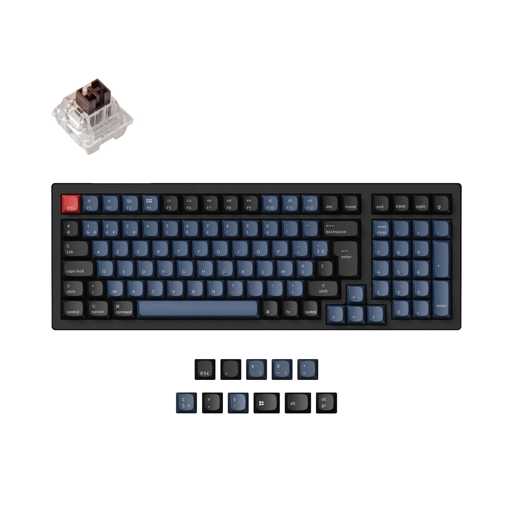 Keychron K4 Pro QMK/VIA Wireless Mechanical Keyboard ISO Layout Collection - Image 10