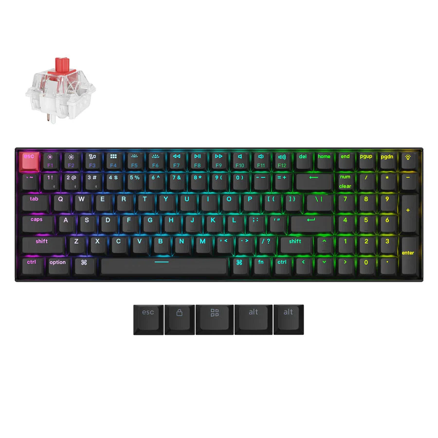 Keychron K4 QMK Wireless Mechanical Keyboard (Version 3)-US ANSI Layout - Image 4