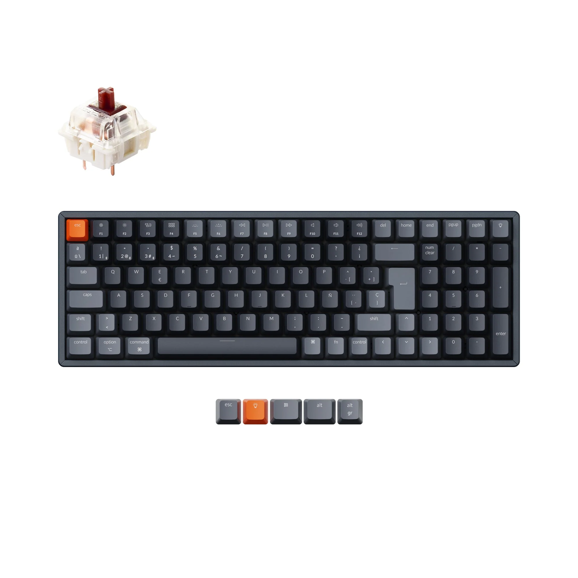 Keychron K4 Wireless Mechanical Keyboard (Spanish ISO-ES Layout) - Version 2 - Image 2