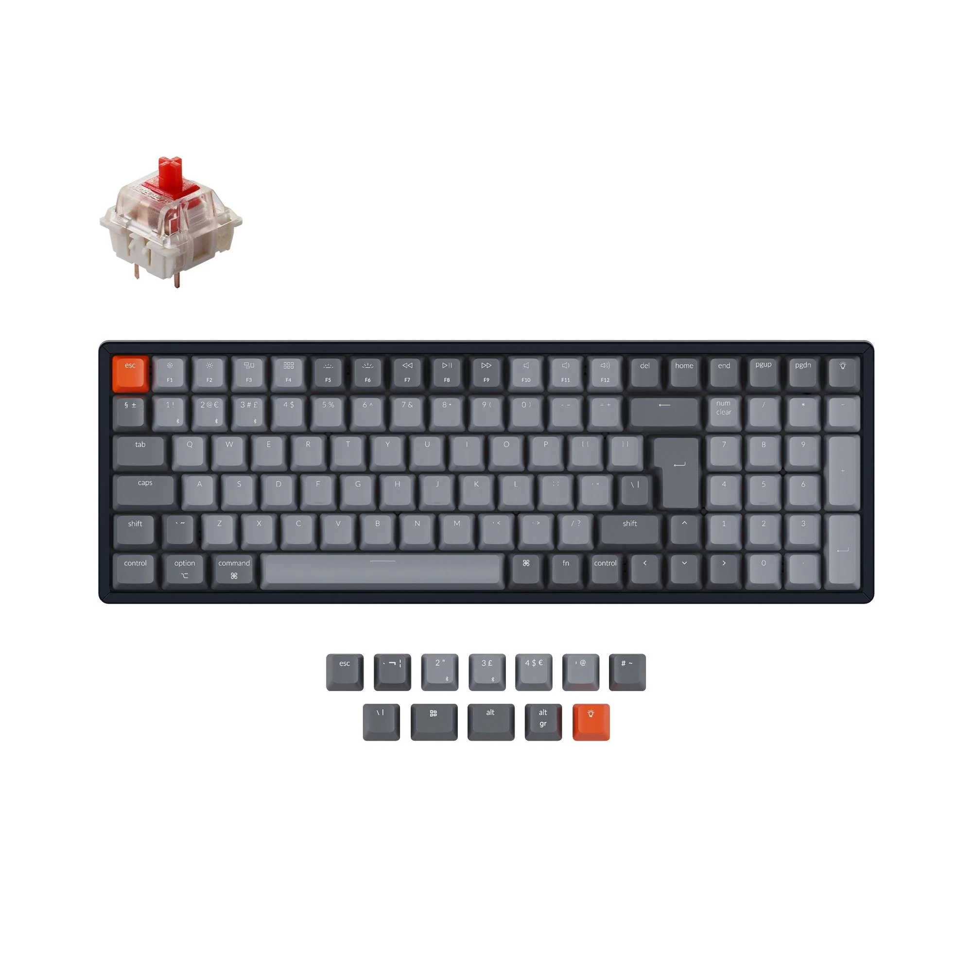Keychron K4 Wireless Mechanical Keyboard (UK ISO Layout) - Version 2 - Image 7