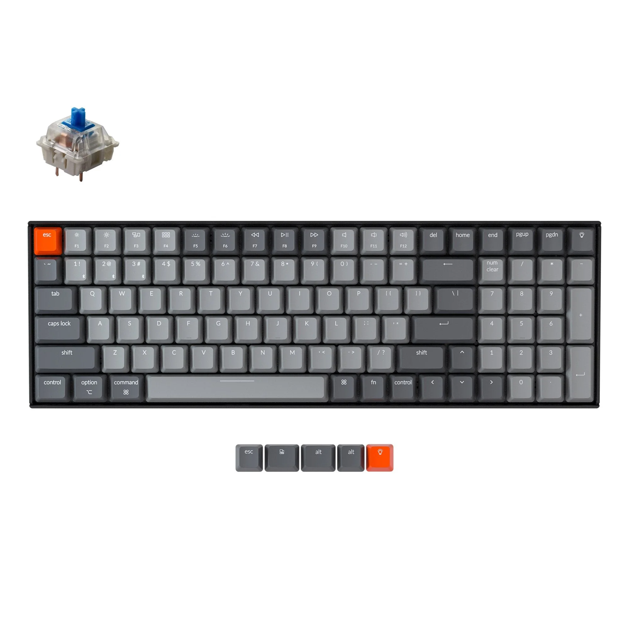 Keychron K4 Wireless Mechanical Keyboard (US ANSI Layout) - Version 2 - Image 3