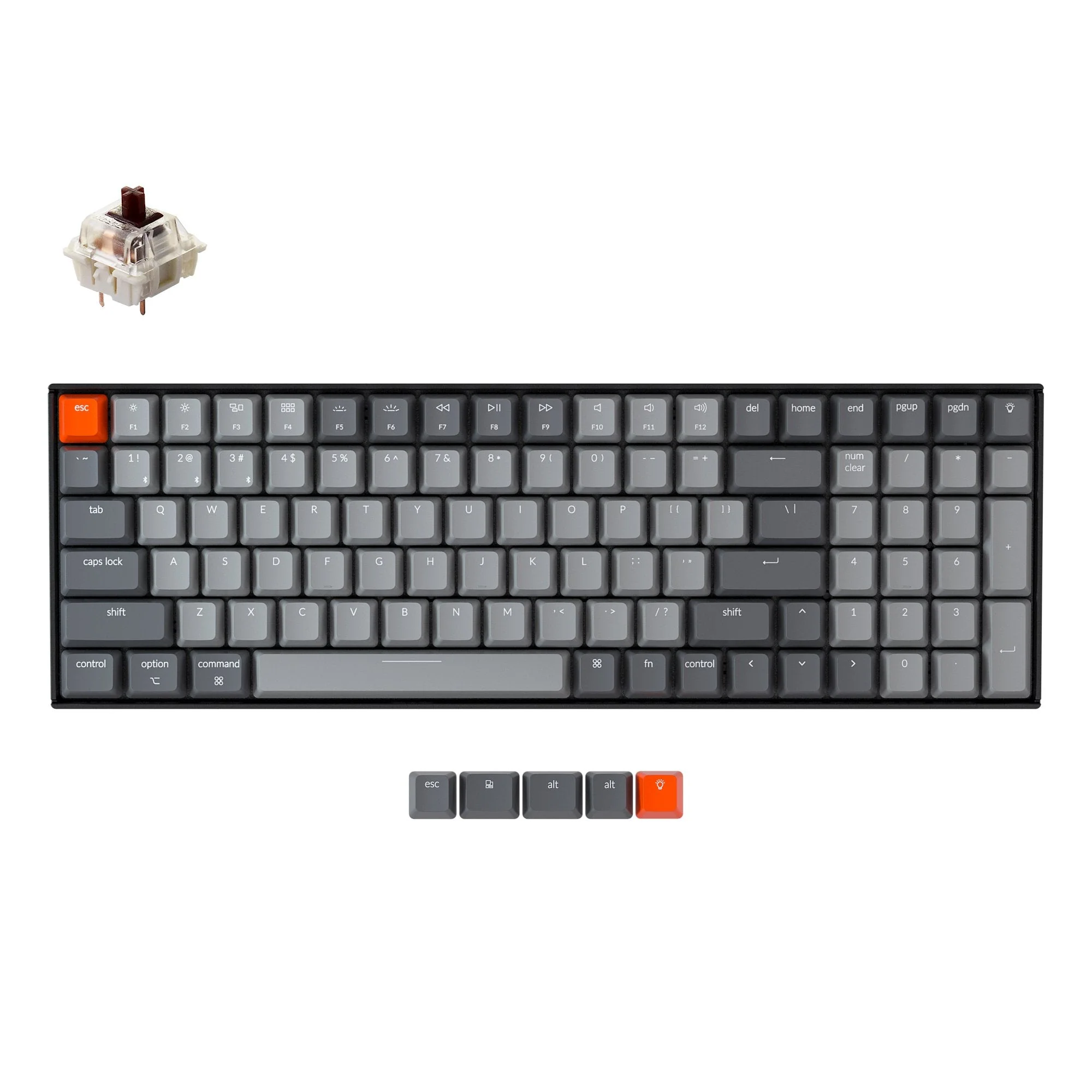 Keychron K4 Wireless Mechanical Keyboard (US ANSI Layout) - Version 2 - Image 4