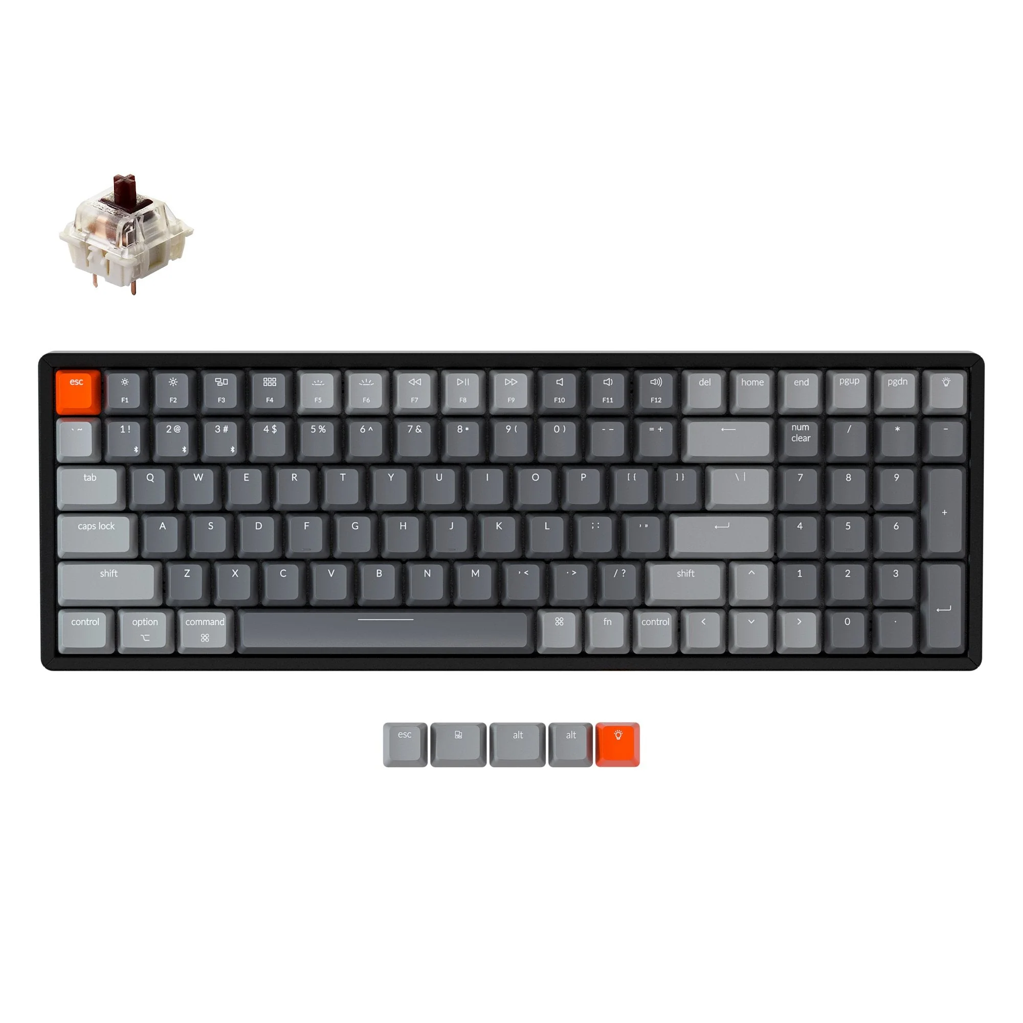 Keychron K4 Wireless Mechanical Keyboard (US ANSI Layout) - Version 2 - Image 7