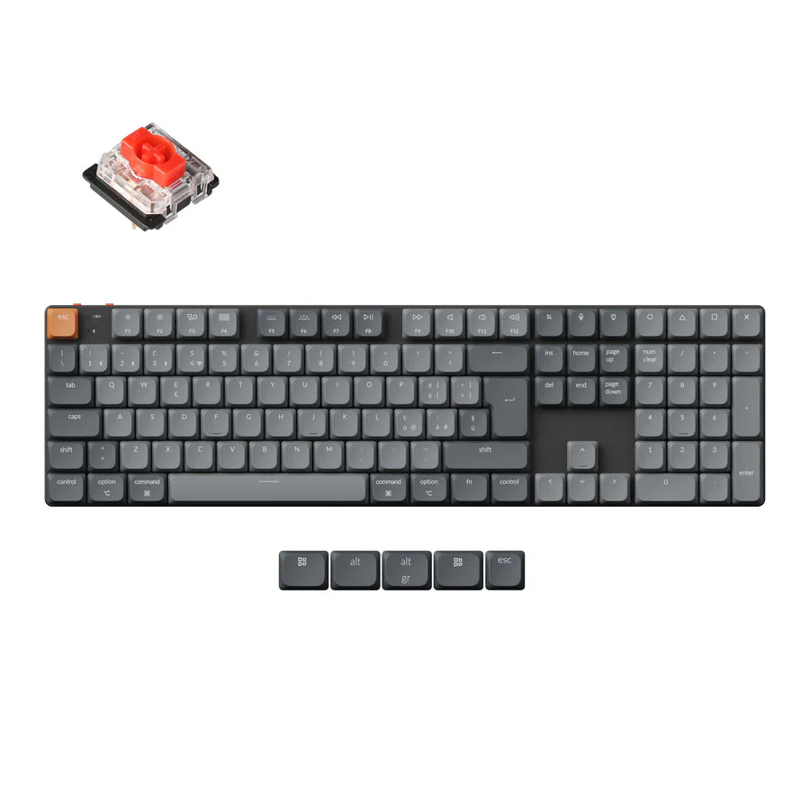 Keychron K5 Max QMK Wireless Custom Mechanical Keyboard ISO Layout Collection - Image 13