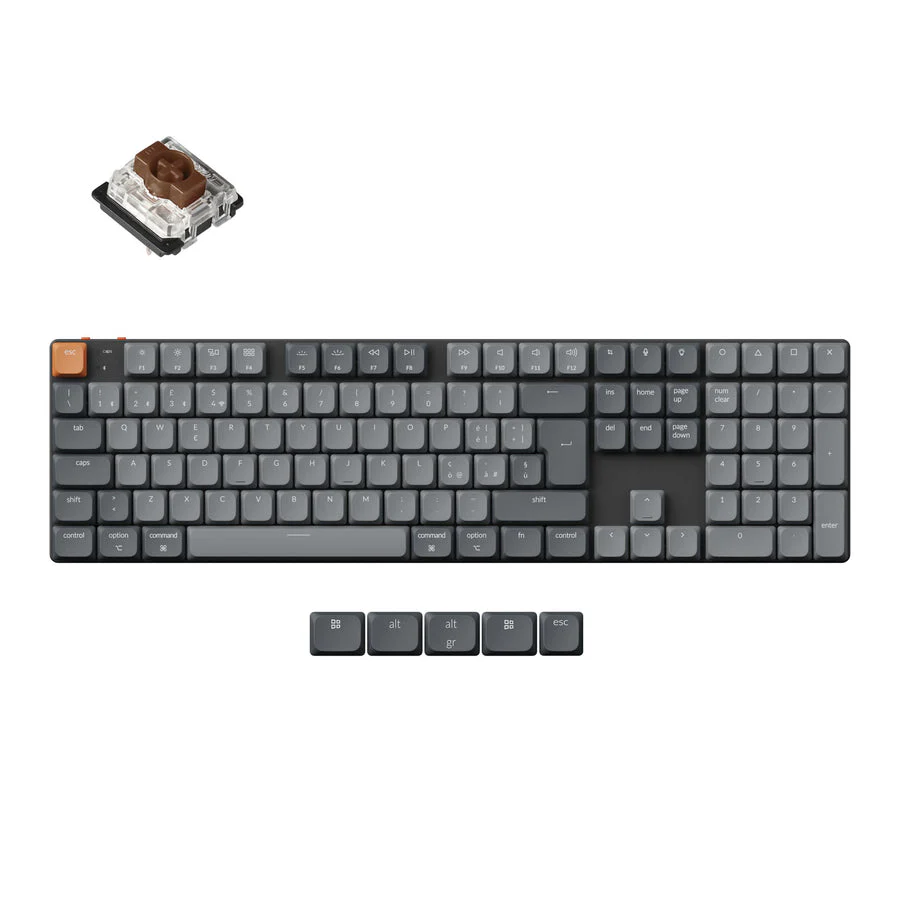 Keychron K5 Max QMK Wireless Custom Mechanical Keyboard ISO Layout Collection - Image 14