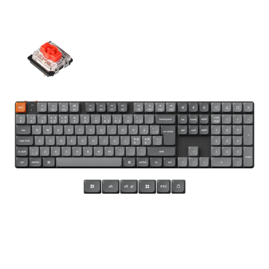 Keychron K5 Max QMK Wireless Custom Mechanical Keyboard ISO Layout Collection - Image 7