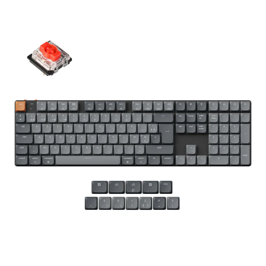 Keychron K5 Max QMK Wireless Custom Mechanical Keyboard ISO Layout Collection - Image 9