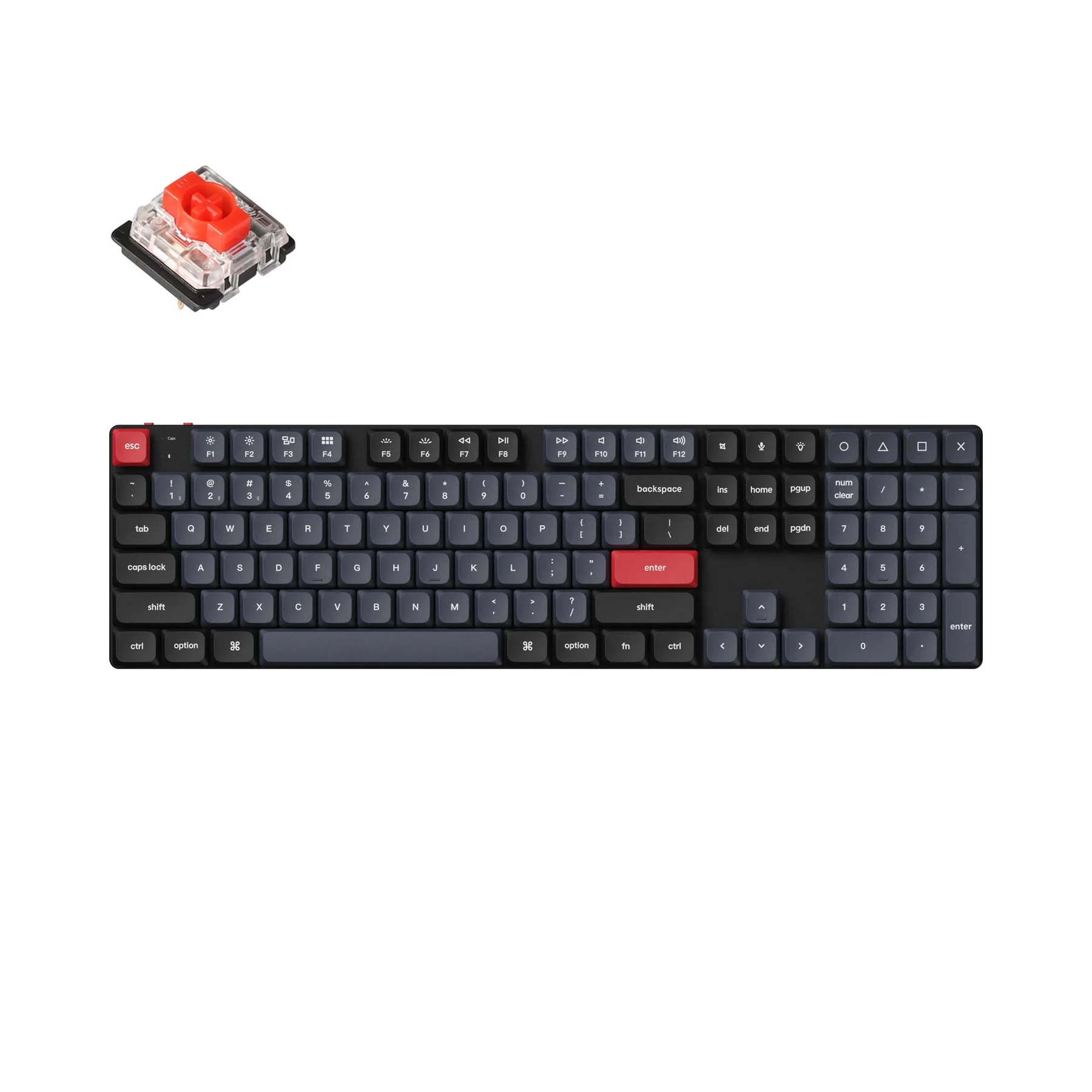 Keychron K5 Pro QMK/VIA Wireless Custom Mechanical Keyboard (US ANSI Layout) - Image 3