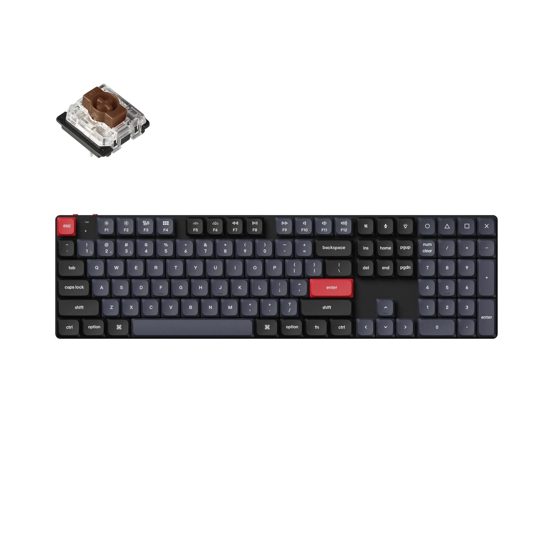 Keychron K5 Pro QMK/VIA Wireless Custom Mechanical Keyboard (US ANSI Layout) - Image 4