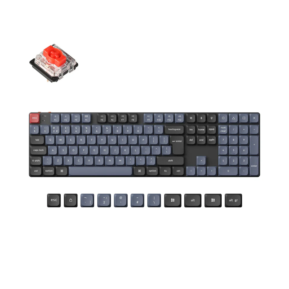 Keychron K5 Pro QMK/VIA Wireless Custom Mechanical Keyboard ISO Layout Collection - Image 15