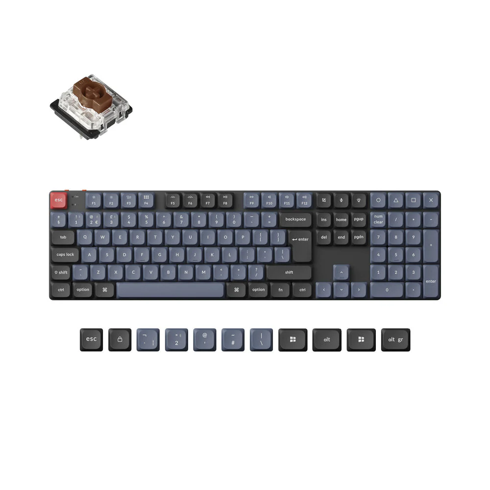 Keychron K5 Pro QMK/VIA Wireless Custom Mechanical Keyboard ISO Layout Collection - Image 16