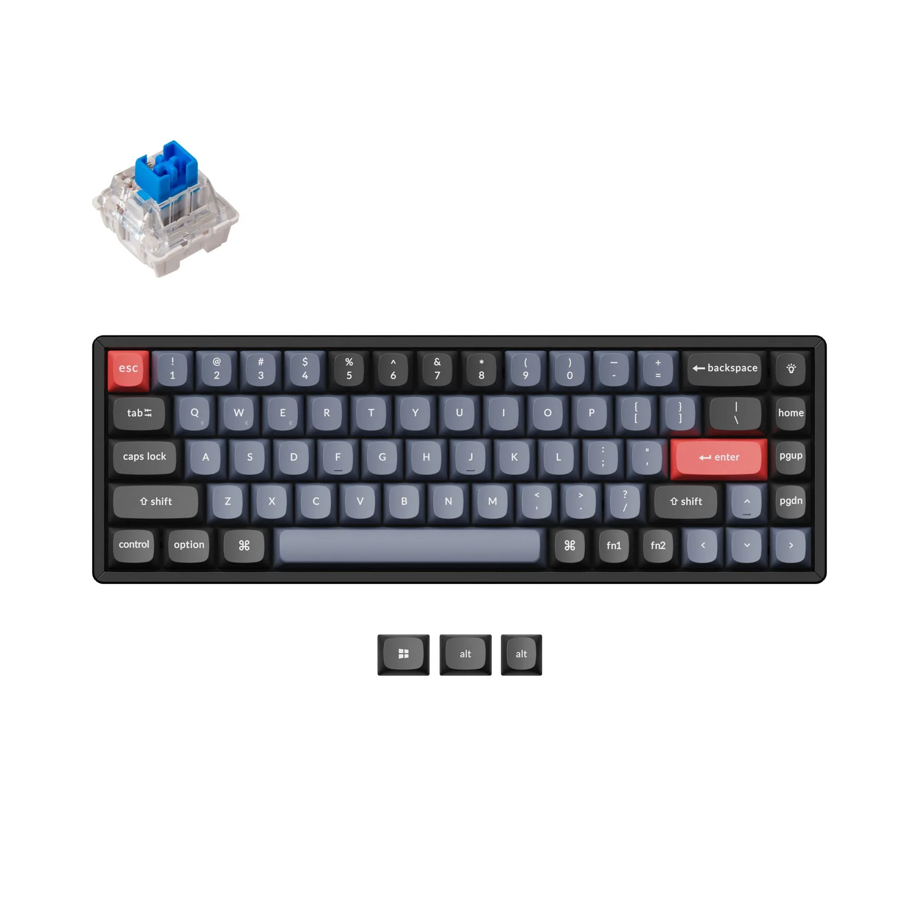 Keychron K6 Pro QMK/VIA Wireless Custom Mechanical Keyboard (US ANSI Layout) - Image 5