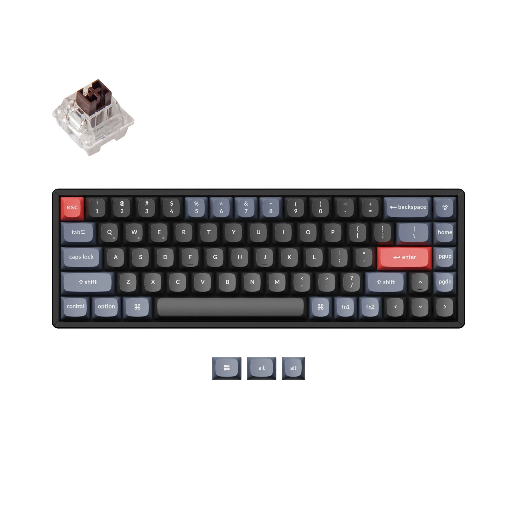 Keychron K6 Pro QMK/VIA Wireless Custom Mechanical Keyboard (US ANSI Layout) - Image 9