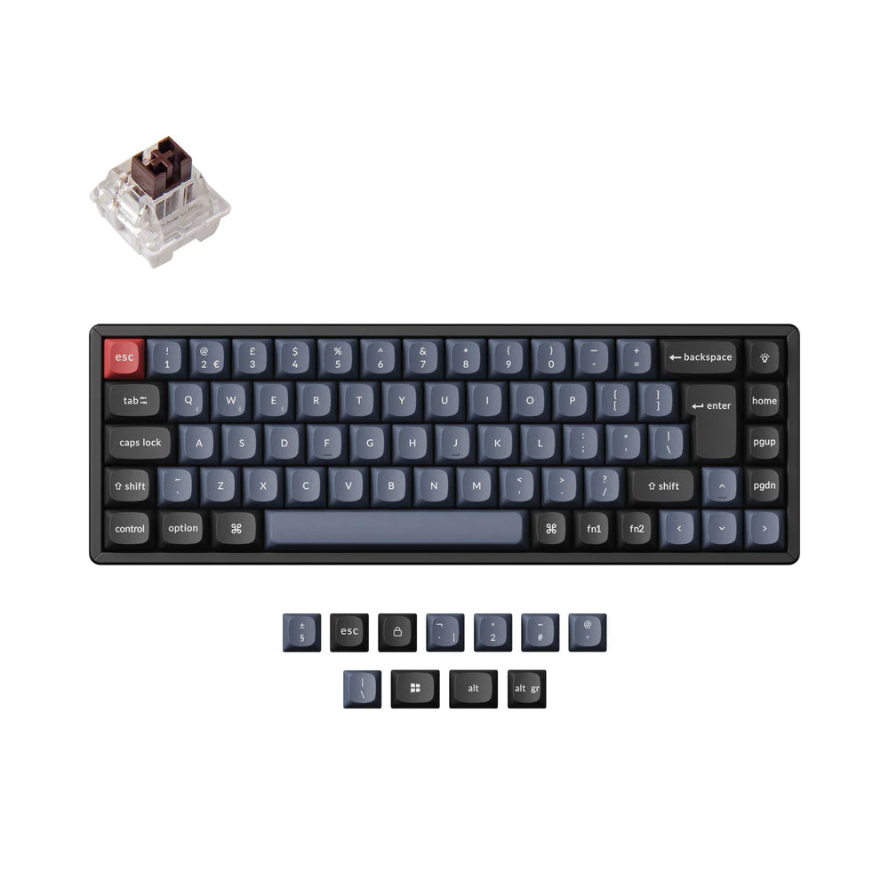 Keychron K6 Pro QMK/VIA Wireless Mechanical Keyboard ISO Layout Collection - Image 14