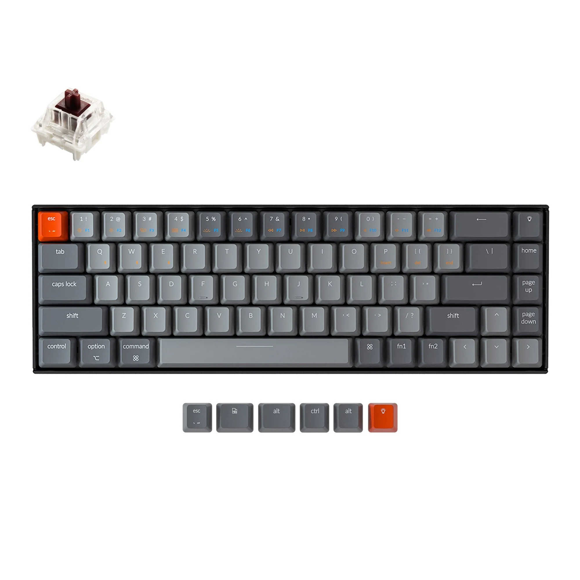 Keychron K6 Wireless Mechanical Keyboard (US ANSI Layout) - Image 3