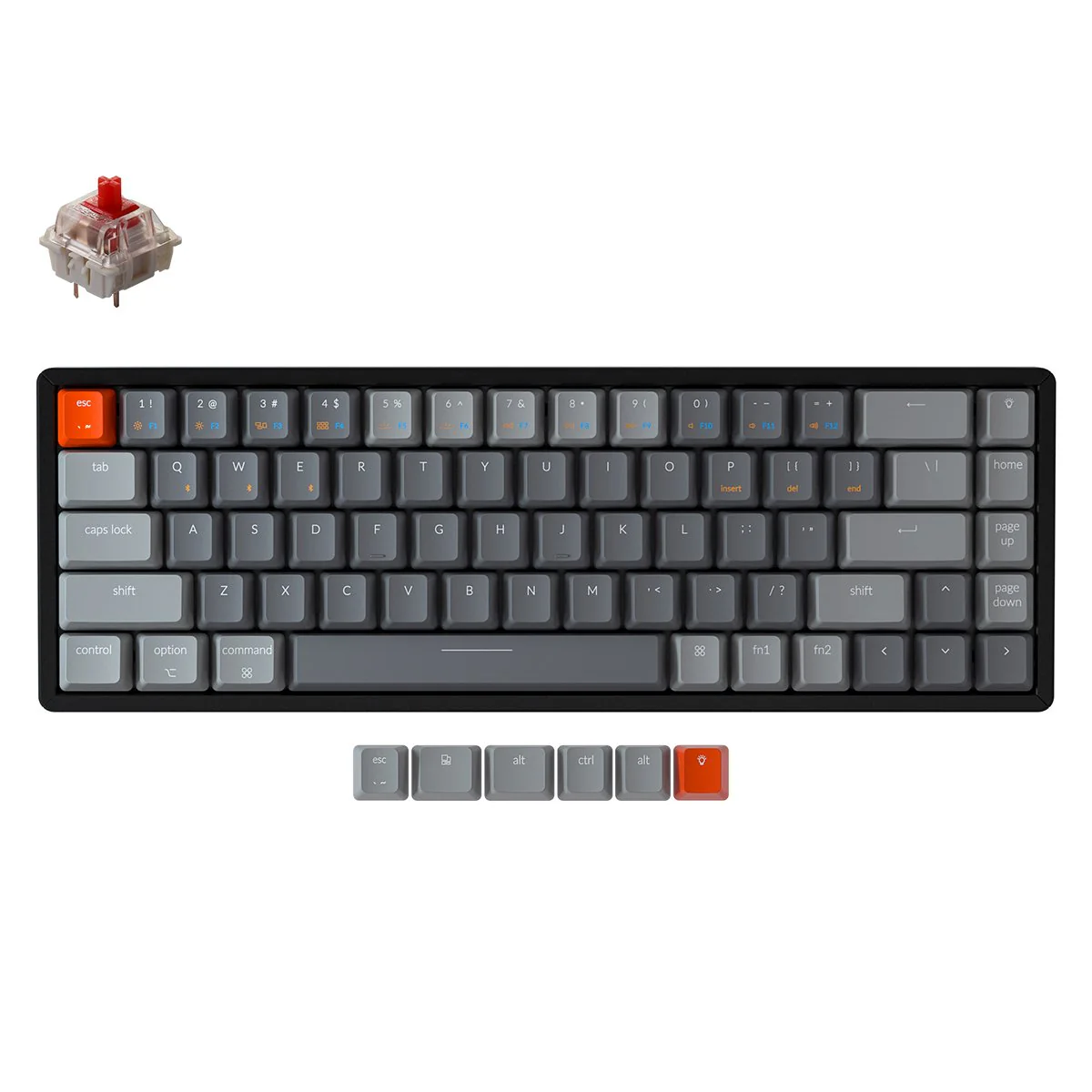 Keychron K6 Wireless Mechanical Keyboard (US ANSI Layout) - Image 4