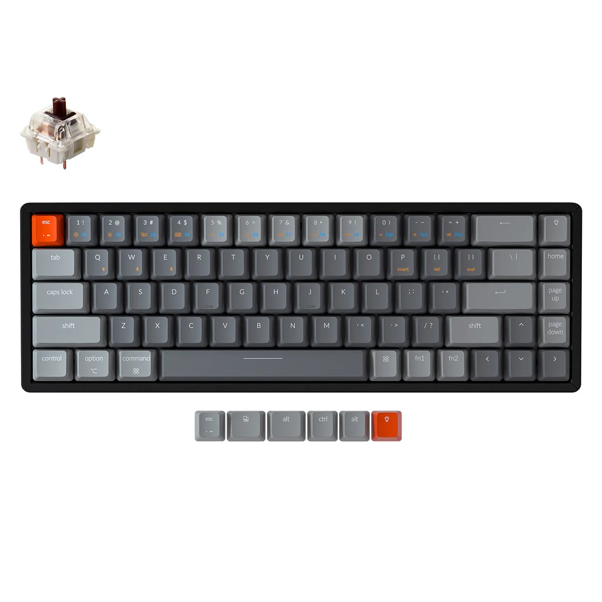 Keychron K6 Wireless Mechanical Keyboard (US ANSI Layout) - Image 6