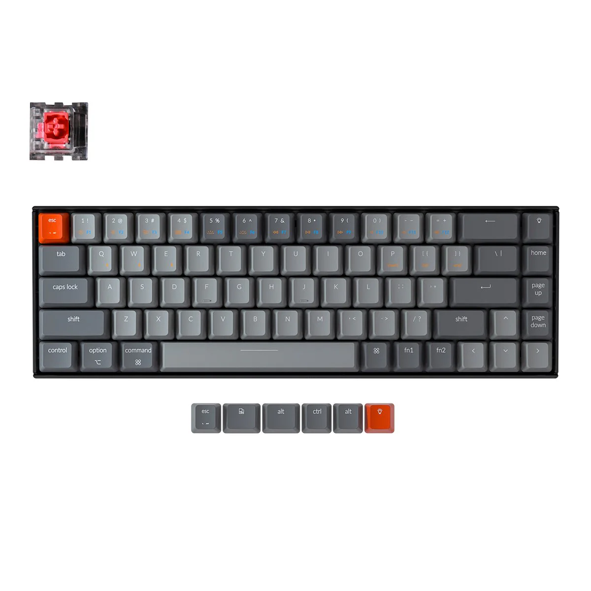 Keychron K6 Wireless Mechanical Keyboard (US ANSI Layout) - Image 7