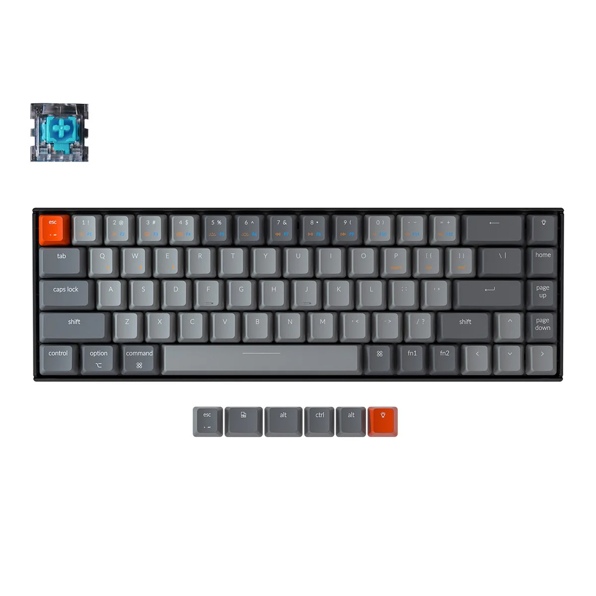 Keychron K6 Wireless Mechanical Keyboard (US ANSI Layout) - Image 8