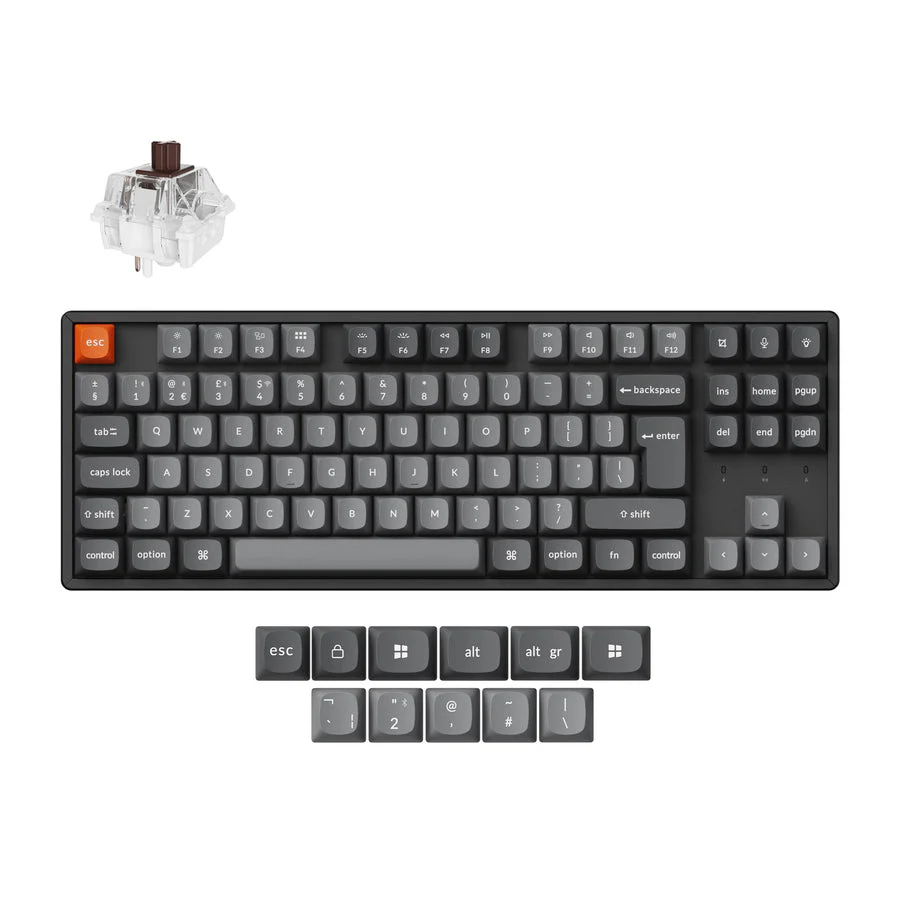 Keychron K8 Max QMK Wireless Mechanical Keyboard ISO Layout Collection - Image 2